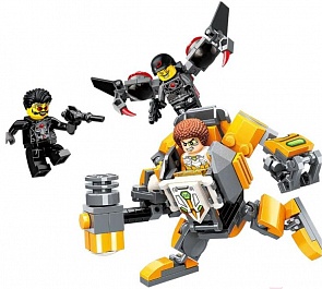 Конструктор – Робот с фигурками, 136 деталей (Enlighten Brick, BRICK3401-2 (64))